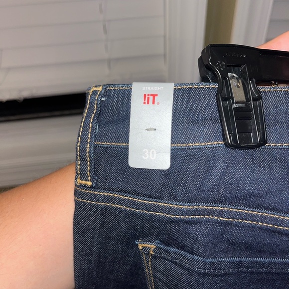 !it Straight Denim Jeans - Picture 4 of 5